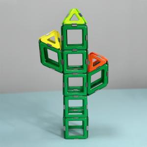 Quality Children 3D Magnetic Blocks Toys Magnetic Tiles Plants Shapes Preschool Funny wholesale