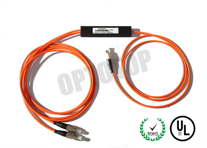FBT Single Mode Fiber Coupler 2 In 1 Out For Access Network / CATV