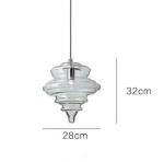 Nordic Kitchen Pendant Lights Art Deco Glass Lamps Glory Restaurant Hanging Lamp