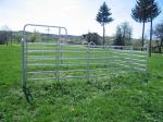 Hot Dip Galvanized Steel 12 Foot Horse Panels Round Pen Livestock Corral Panels