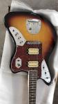 New China Guitar New Jaguar Model electric Guitar In Sunburst