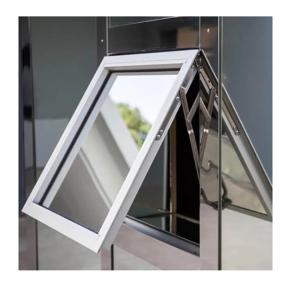 Third-Party Inspection Facade Decoration Solution Soundproof Top Hung Windows