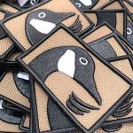 Armband Clothing 3D Puff Patches Velcro Ironing Backing For Bags