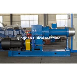 Quality Rubber Strip Production Line 150mm Cold Feed Rubber Extruder with 15.3-55 kW Power wholesale