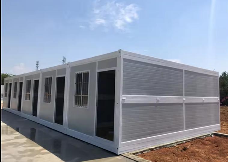 Mobile Living Container House Fast Fold Out Flat Pack Prefabricated 20ft 40ft
