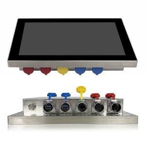 Quality SUS304 IP69K Waterproof HMI Panel PC 12&quot; 1280x800 Stainless Steel Panel Pc wholesale