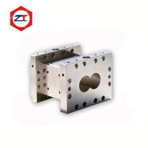 Quality PE Compound Extruder 50mm High Polishing Pellet Mill Machine Parts , Side Feeder Barrel 38CrMoAl Good Hardness wholesale