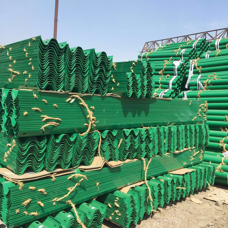 Q235 Q345 Galvanized Steel Highway Guardrail Block Spacer For Roadway Protection