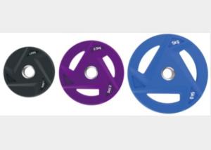 Quality Durable Gym Machine Parts Rubber Standard Barbell Plates For Fitness Clubs wholesale