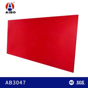 Quality Bright Red Anti Slip 3200*1600 Colorful Quartz Stone For Countertops wholesale