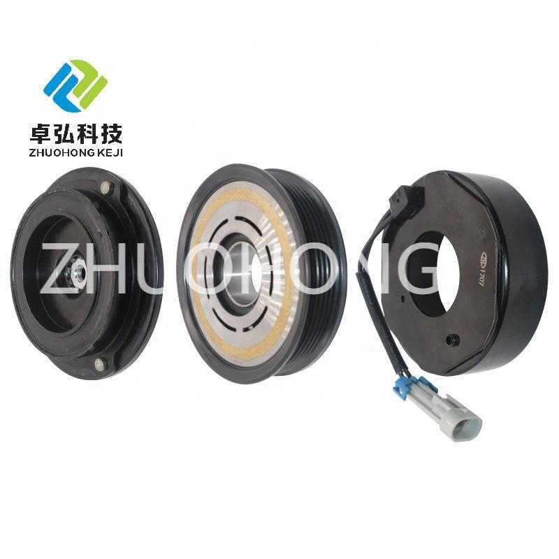 BUICK SGM GL8 II MPV 2010- 2.4 SIDI Auto AC Compressor Pulley Clutch Kit 6PK 125MM 12V