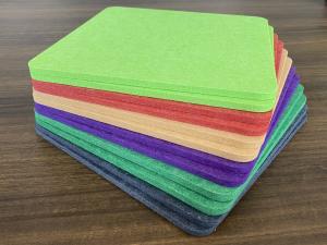 Quality 3D Polyester Fiber Square Acoustic Wall Panels Sound Proofing Panels For Office wholesale