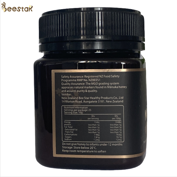 UMF 20+ Raw Manuka Honey Natural Bee Honey from New Zealand 250g daily care Natural Bee Honey