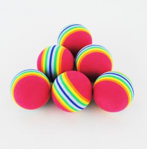 Quality rainbow golf ball wholesale