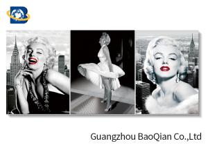 Quality 3d Stereograph Printing / Pictures , Lenticular Famous Figure 3d Picture Of Beautiful Girl wholesale