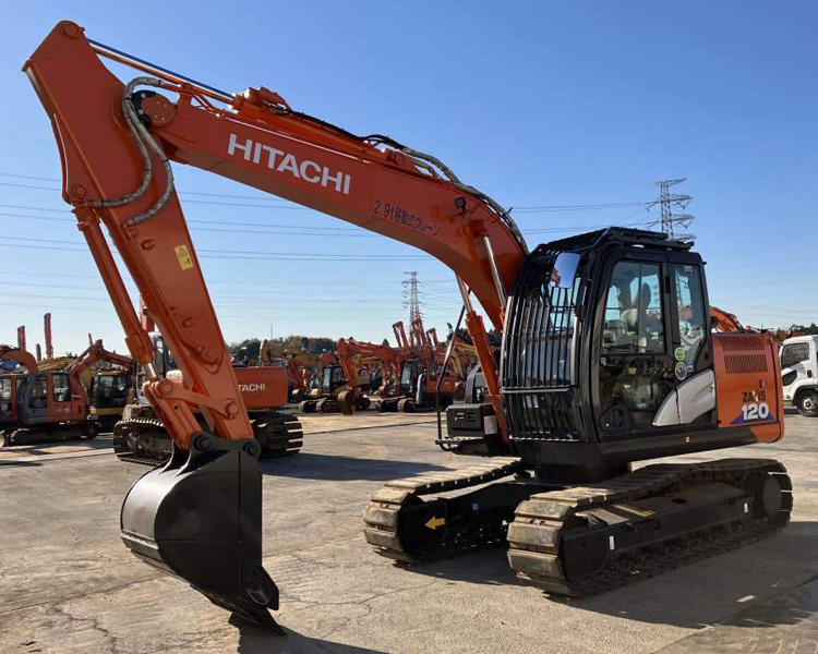 Second Hand Hitachi ZX120-6 Crawler Excavator 12ton Used Mini Digger