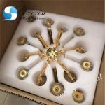 ZT-303B manufacturer wholesale 7 arms golden candelabras weddings table