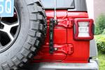 323X78X86mm Size Aluminum Alloy Tailgate Antenna Flagpole Holder for Jeep
