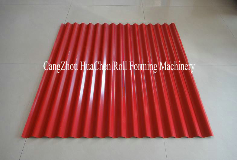 New style double layer aluminium roof tiles roll forming machine