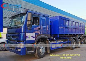 Quality Howo 6x4 20T Roll Off Hydraulic Hooklift Garbage Collection Truck wholesale