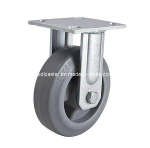 Quality Ball Bearing 6 Inch 350kg Heavy Duty Rigid TPE Caster for Industrial Equipment 7006-56 wholesale