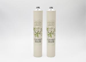 Quality M11 Thread Screw Aluminum Collapsible Tubes , Hand Cream Tube With Golden Inner Coating wholesale