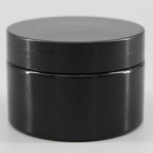 Quality 4.06oz 120ml Black Plastic Cosmetic Jars For Ink Glue Packaging wholesale