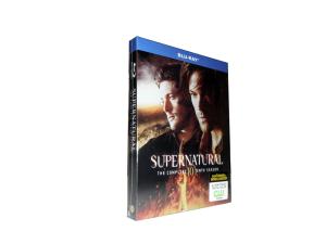 Quality Hot sale bluray boxset Supernatural Season 10 Bluray 4DISC new Video Region free wholesale
