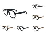 Outdoor Activities Suitable Retro Wood Grain Glasses 8188 Unisex
