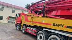 Wholesale price of used Sany concrete pump truck 2021 year 62 m Sany chassis 5