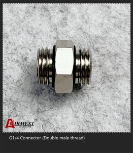 Quality G1/4 Double Male Thread Connector Quick Connect Air Fittings wholesale