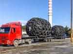 ISO17357 Inflation Marine Rubber Fender 50KPA