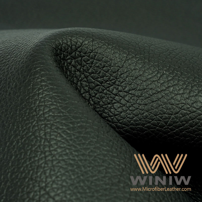 Microfiber PU Automotive Faux Leather Fabric Eco Friendly Upholstery Embossed