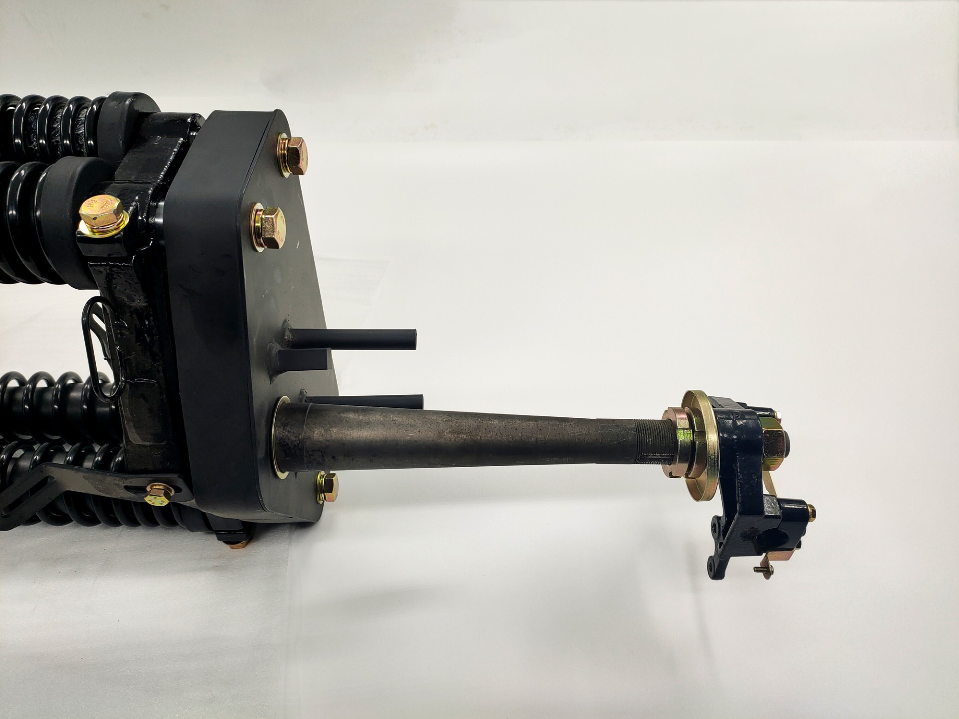 Double Spring Hydraulic Front Shock Absorber for Van Motorcycle Covered Truck Tricycle