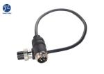 Automotive Rear View Camera Cable , 5 Meter 4 Pin Mini Din S Video SVHS Cable