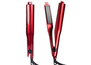 Quality PTC Heating 2 In 1 Ceramic Curling And Straightening Iron Professional wholesale