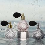 100ml Glass Cosmetic Containers Design Airbag Glass Perfume Spray Bottle