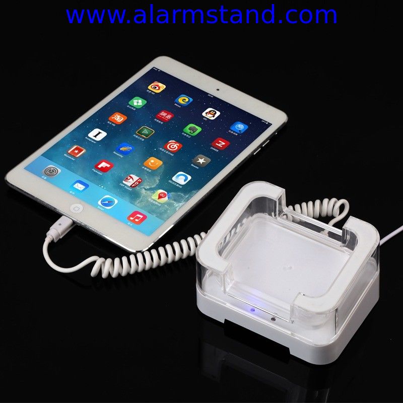 COMER mobile store tablet PC computer security display stand with alarm for cellular phone stores