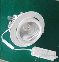 Quality elegant 30w LED COB ceiling downlight with Bridgelux chip rotatable 3000k/4000k/5000k wholesale