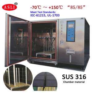 China PV Moduls Climate Environmental Resistance Humidity Freeze Walk In Test Chamber on sale