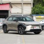 Gold Color Volvo Electric Car Long Range Pro Version FAW Toyota Bz4x