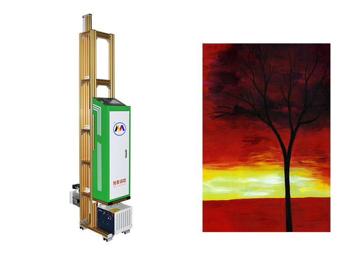 Foldable 1 Printhead CMYK Automatic 1.7m UV Wall Printer