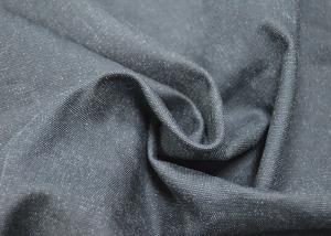 Quality Black Stone Washed Woven Cotton Canvas Excellent Softness And Flexibility wholesale