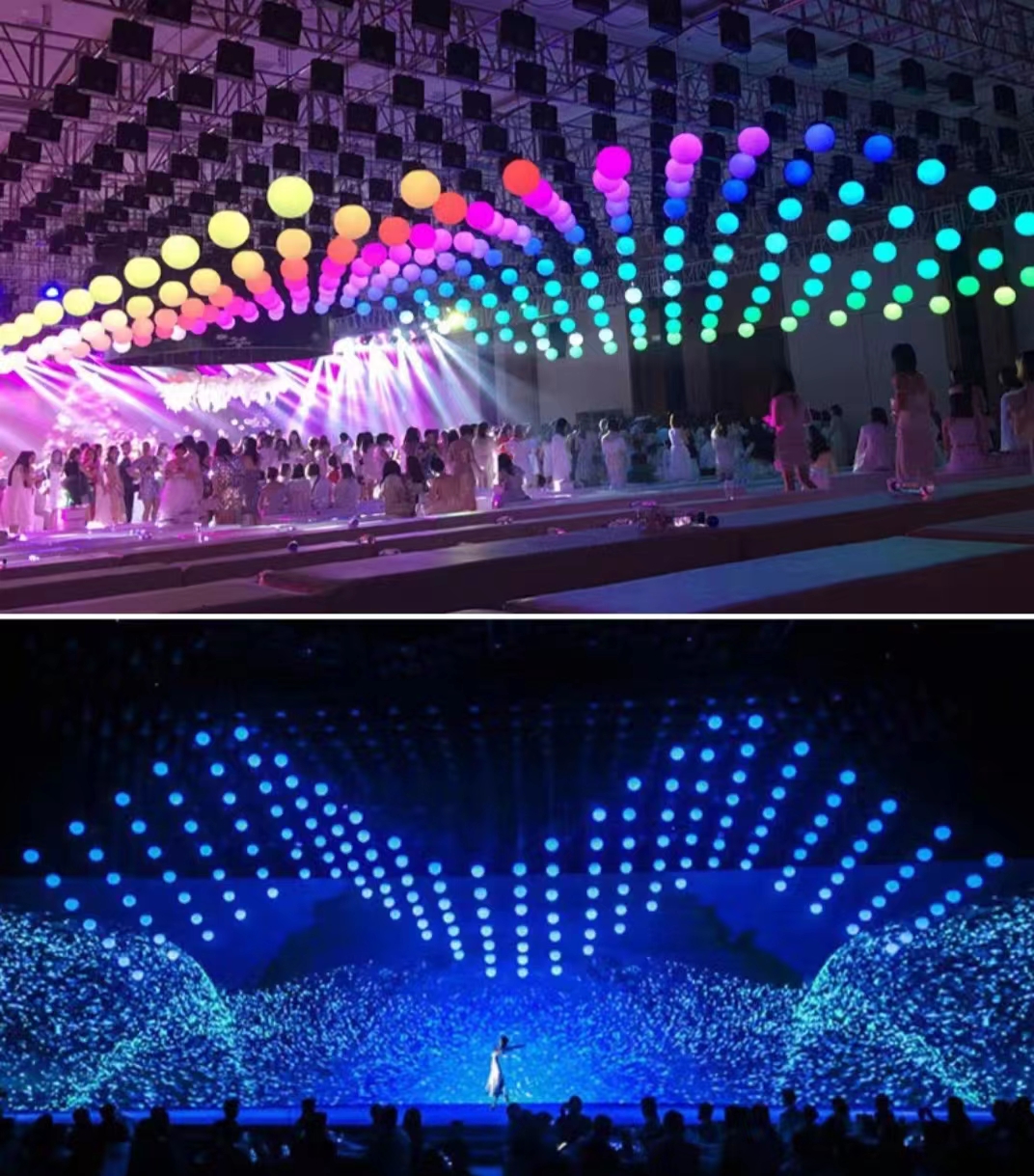 Dynamic 6x60W LED Stage Lights The Perfect Addition to Your Halloween and Event Decor
