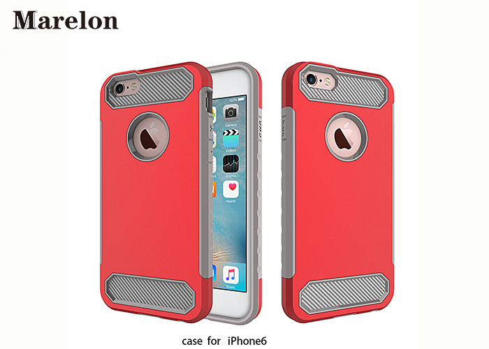 Shockproof Soft Iphone 6 6s Plus Phone Case Ultra Thin Anti - Slip Two Sides