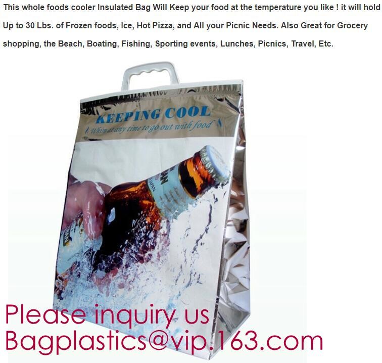 Wine pack, Wine carrier, Wine carrPromotional Insulated Large Capacity Black Aluminum Foil Tote Lunch Picnic Cooler Bags