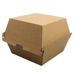 Customized eco-friendly fast food grade kraft paper packaging for hamburger
