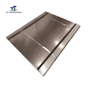 Quality Z60 / Z180 Galvanized Steel Sheet Big Spangle Chromed Passivation Surface wholesale