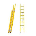 Two Section FRP Fiberglass Step Ladder Reinforced Plastic Material