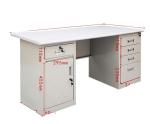 ISO9001/ISO14001 Certified Modern Stainless Steel Computer Desk with Lockable